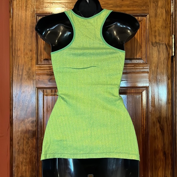 Chartreuse Racerback Tank Top - Picture 3 of 6
